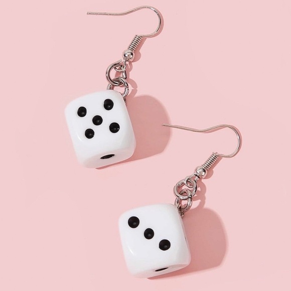GlitzBlitz Boutique Jewelry - Any 2/$20!  Dice Pair Dangle Earrings
